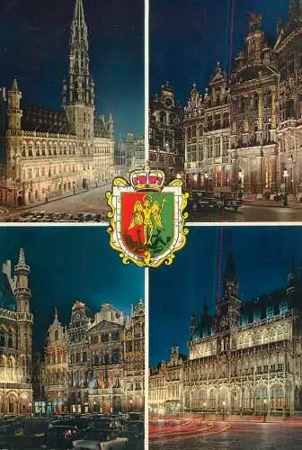 Belgium Souvenir de Bruxelles multi view