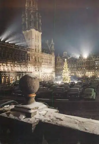 Belgium Bruxelles Grand Place vue de nuit