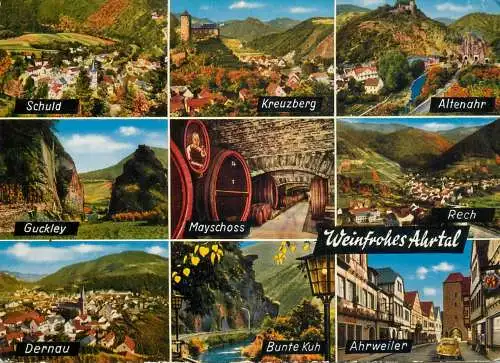 Germany Das Ahrtal different views souvenir