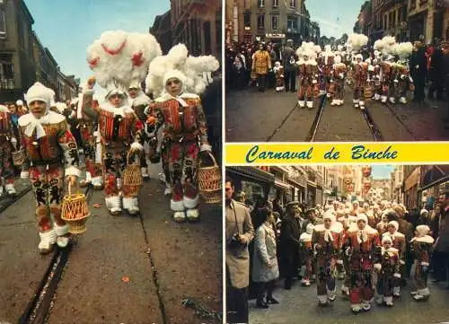 Belgium Carnaval de Binche multi view
