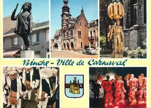 Belgium Binche  Ville de Carnaval several views