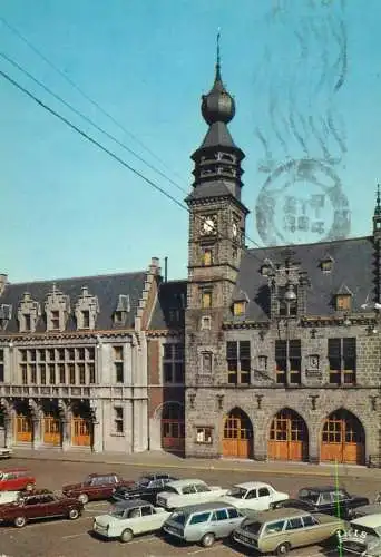 Belgium Binche  Hotel de Ville & Theatre