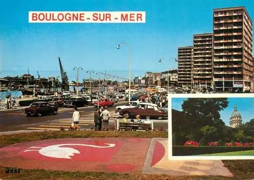 France Cote d'Opale Boulogne sur Mer Le Port & Le Quai Gambetta