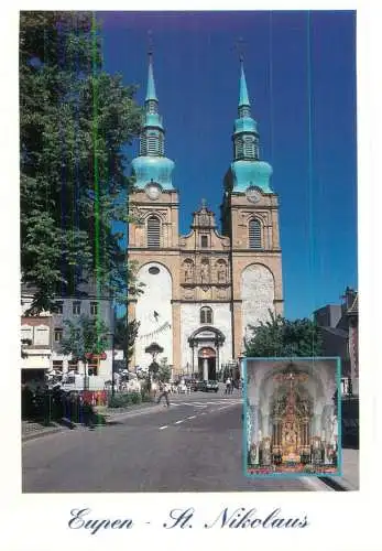Belgium Eupen St Nicolaus Kerk souvenir