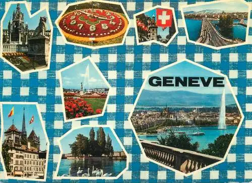 Switzerland Geneve multi view
