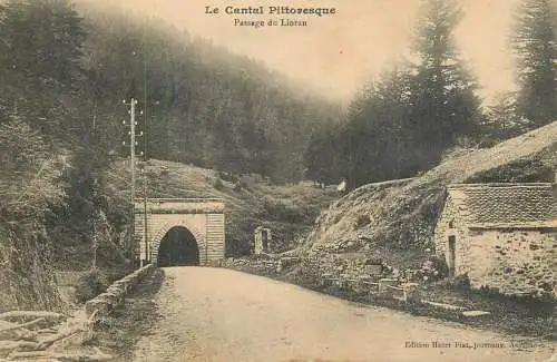 France Cantal passage du Lioran