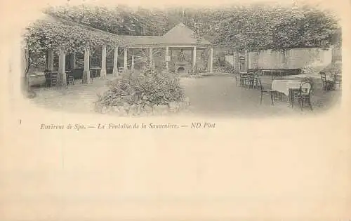 Belgium Spa la fontaine de la Sauveniere