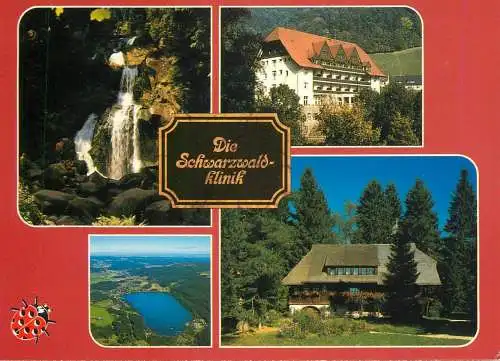 Germany Glottertal Sanatorium Kurhaus Glotterbad - Schwarzwald Klinik multi view