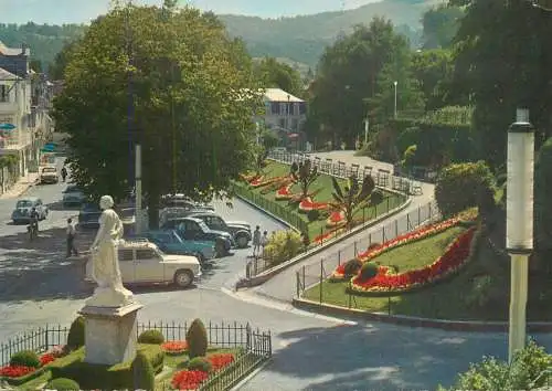 France Bagneres de  Bigorre Hautes Pyrenees Jardins de l'Esplanade des Thermes La Muse