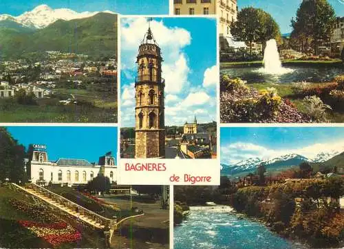 France Bagneres de  Bigorre Hautes Pyrenees multi view