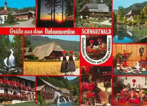 Germany Grusse aus Liebenswerter Schwarzwald different aspects views