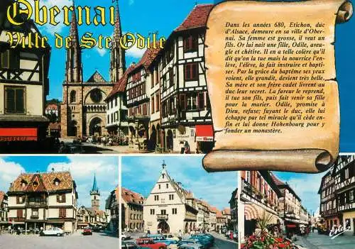 France Obernai Bas Rhin Alsace Ville de Ste Odile multi view