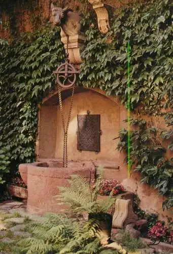 France Obernai Bas-Rhin Alsace vieux puits