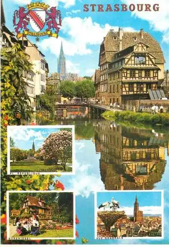 France Strasbourg Bas-Rhin Alsace multi view souvenir