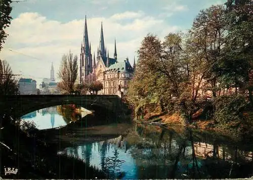 France Strasbourg Bas-Rhin Alsace Eglise Saint-Paul et Cathedrale