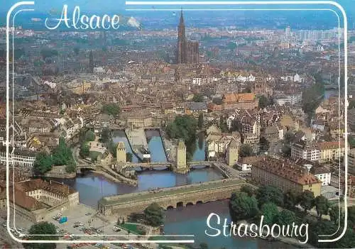 France Strasbourg Bas-Rhin Alsace vue generale