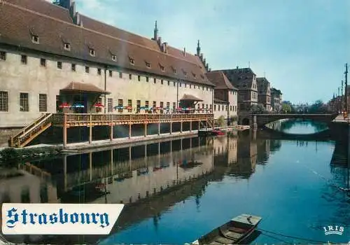 France Strasbourg Bas-Rhin Alsace L'ill et l'ancienne Douane