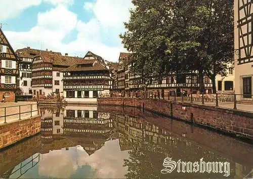 France Strasbourg Bas-Rhin Alsace Quartier de la "Petite France"