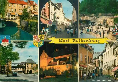 Netherlands Groeten uit Valkenburg several sites and aspects