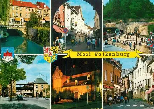 Netherlands Groeten uit Valkenburg several sights