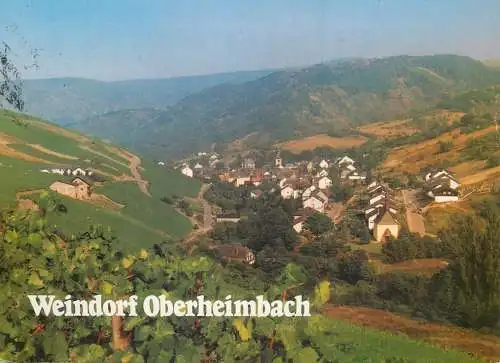 Germany Weindorf Oberheimbach general view