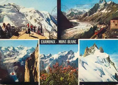 France Chamonix Mont-Blanc multi view