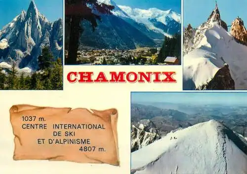 France Chamonix Centre Internationale de ski et d'alpinisme multi view
