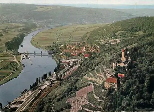 Germany Burg Hornberg und Neckarzimmern general view