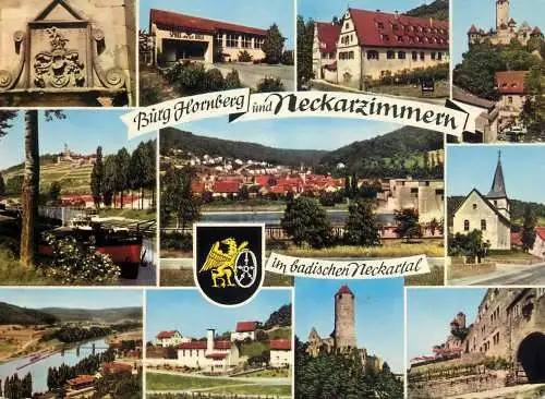 Germany Burg Hornberg und Neckarzimmern im Neckartal several views