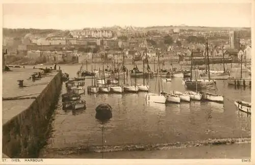 England St Ives Harbour view