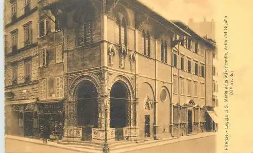 Italy Florence Loggia di S. Maria della Misericordia