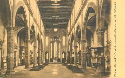 Italy Florence chiesa di Santa Croce