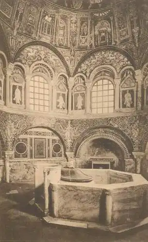 Italy Ravenna battistero interno