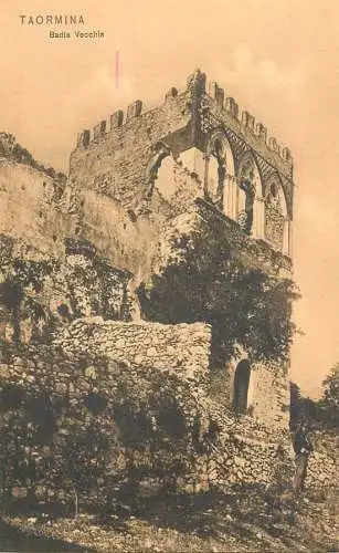 Italy Taormina Badia Vecchia