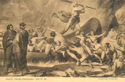 Italy Dante Divina Commedia
