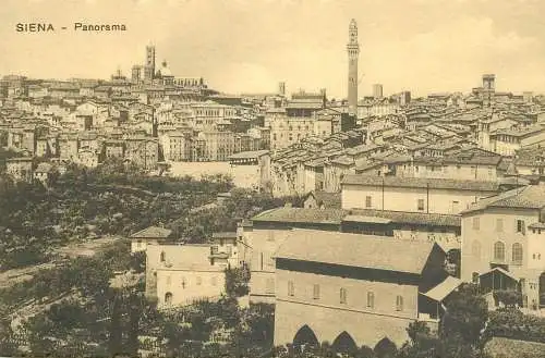 Italy Siena panorama
