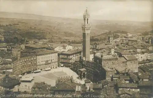 Italy Siena panorama della Citta