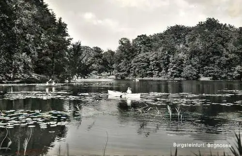 Germany Burgsteinfurt Bagnosee lake boating types and scenes