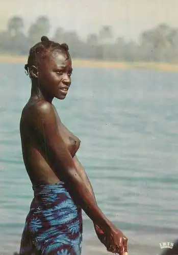 Young washer woman