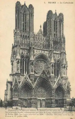 France Reims cathedrale