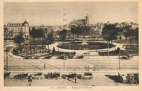 France Reims square Colbert