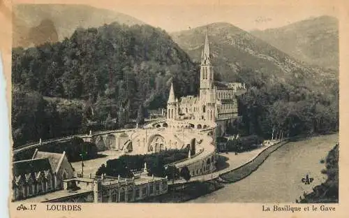 France Lourdes basilica