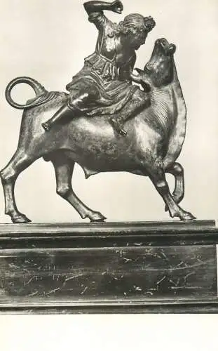 Europa is taken by Zeus sculpture by Andrea Riccio