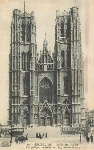 Belgium Bruxelles Eglise St Gudule