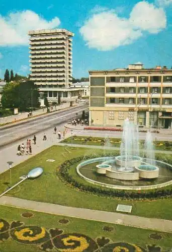 Romania Bacau vedere din centru