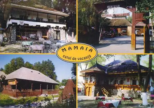 Romania Mamaia satul de vacanta diverse aspecte