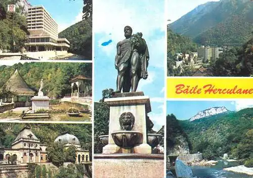 Romania Baile Herculane multi view
