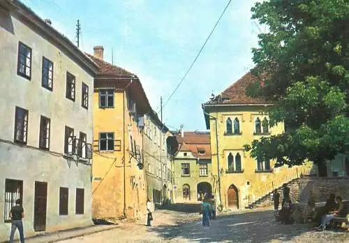 Romania Sighisoara Piata Cetatii