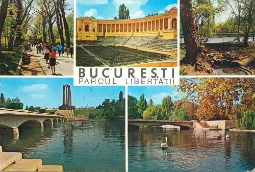 Romania Bucuresti Parcul Libertatii multi view