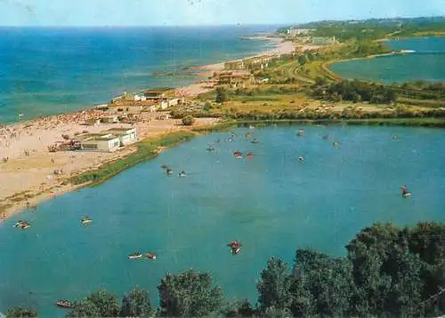 Romania Eforie Nord - plaja aspect aerian